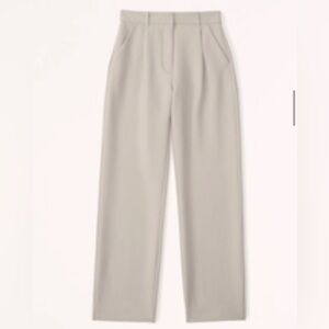 Abercrombie & Fitch Women’s Tailored Relaxed Straight Pant